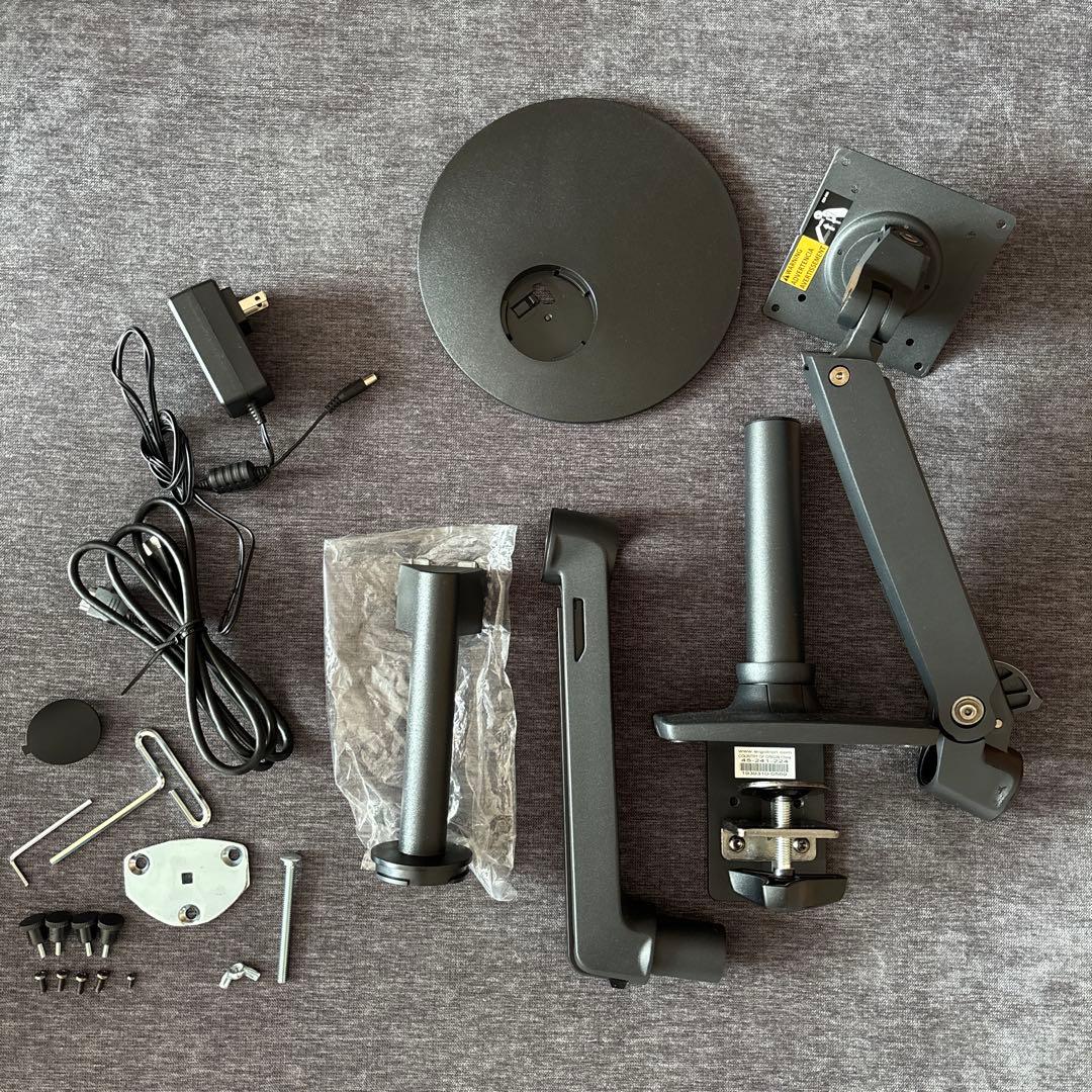 エルゴトロン LX デスク モニターアーム　マットブラック