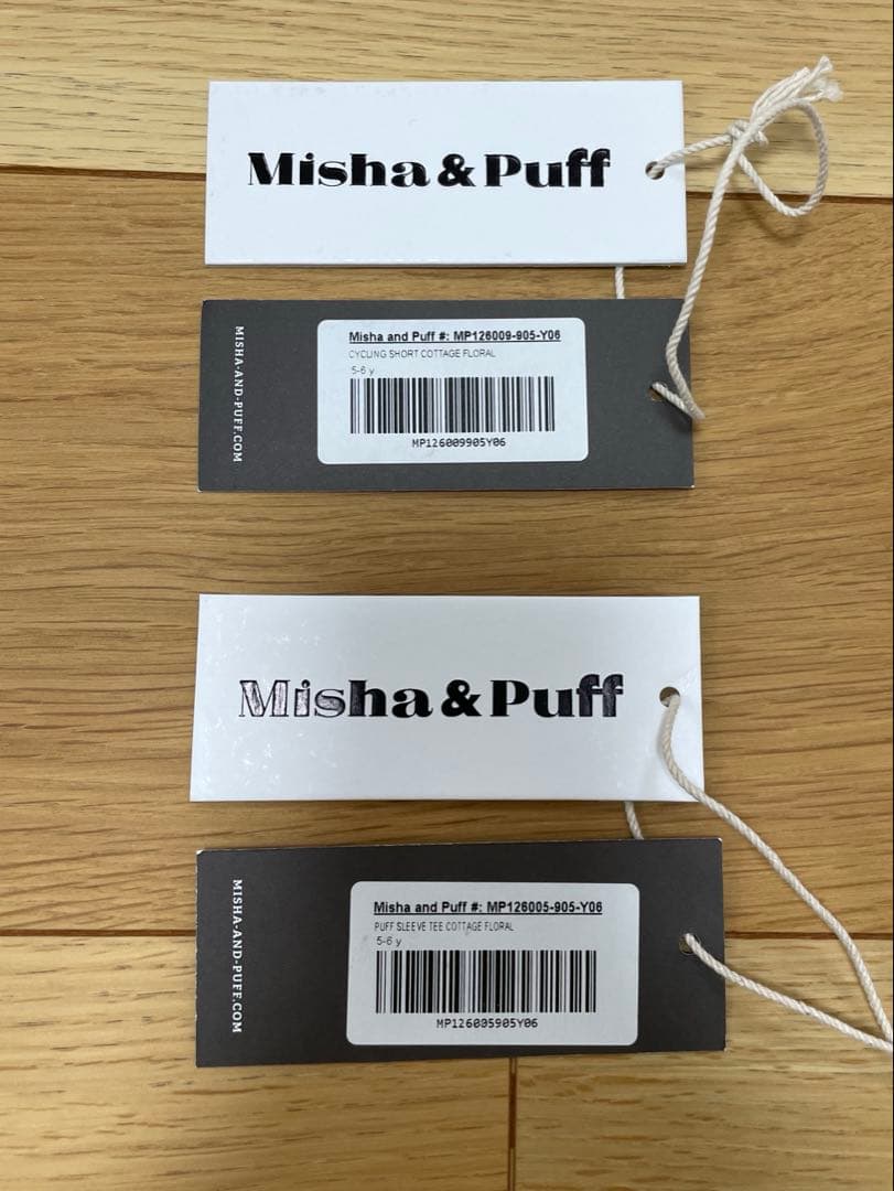 Misha&Puff パフTシャツ・サイクリングショーツ