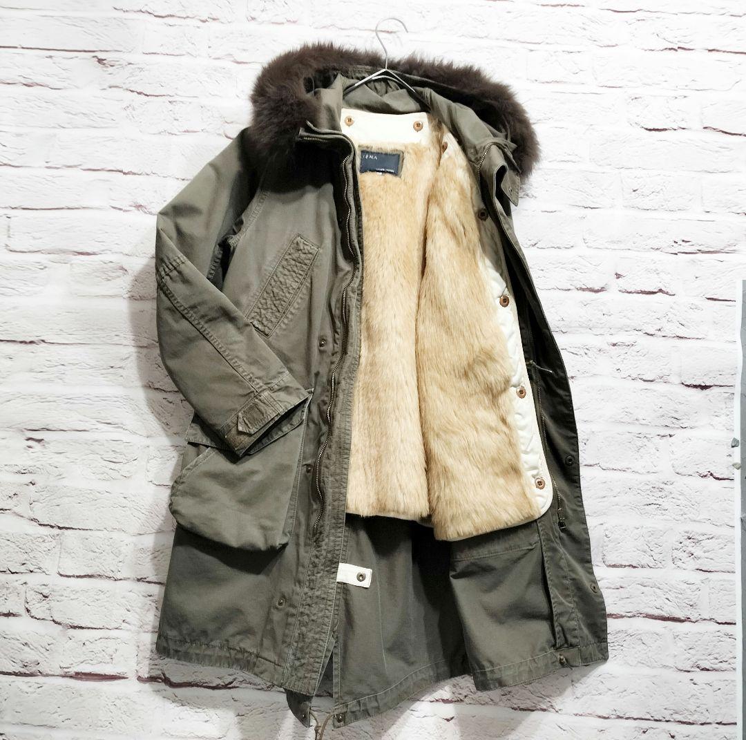 【フォックスファー】イエナ IENA モッズコート ライナーファー