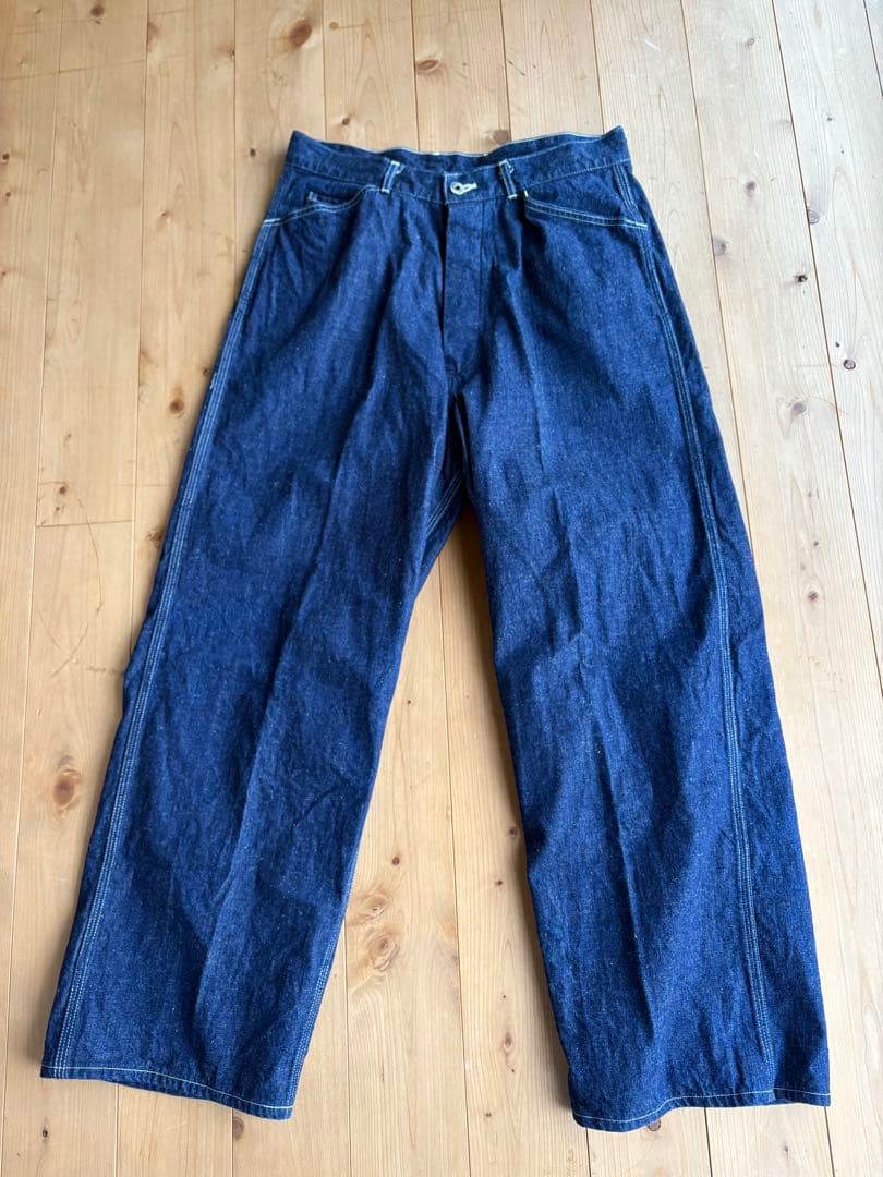 A.PRESSE Military Denim Trousers サイズ2