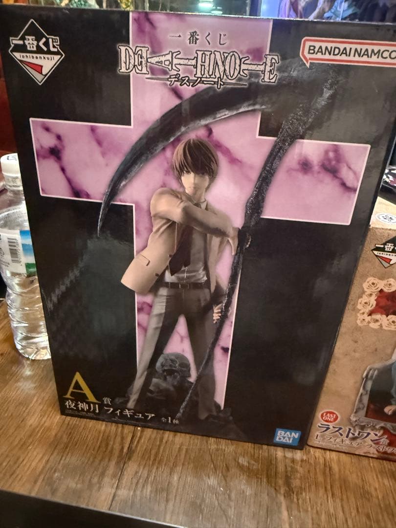 一番くじ　デスノート　A賞夜神月　ラストワン賞　L おまけ　アクリルブロック