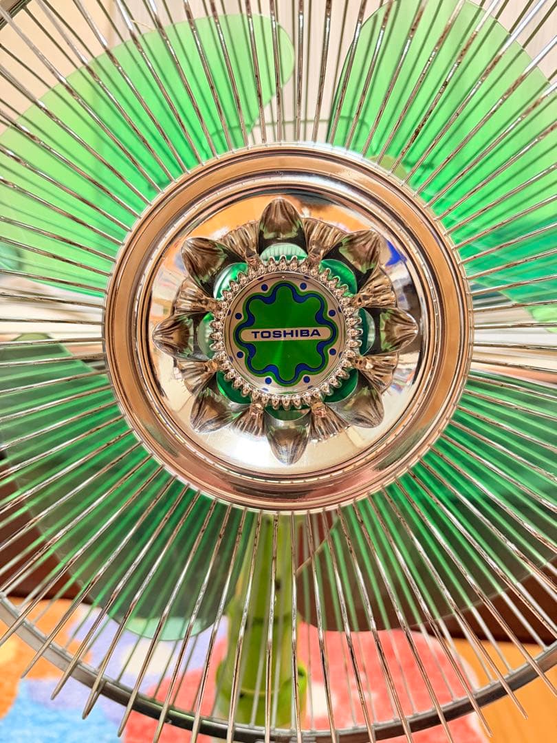 東芝 TOSHIBA 扇風機 レトロ 動作確認済