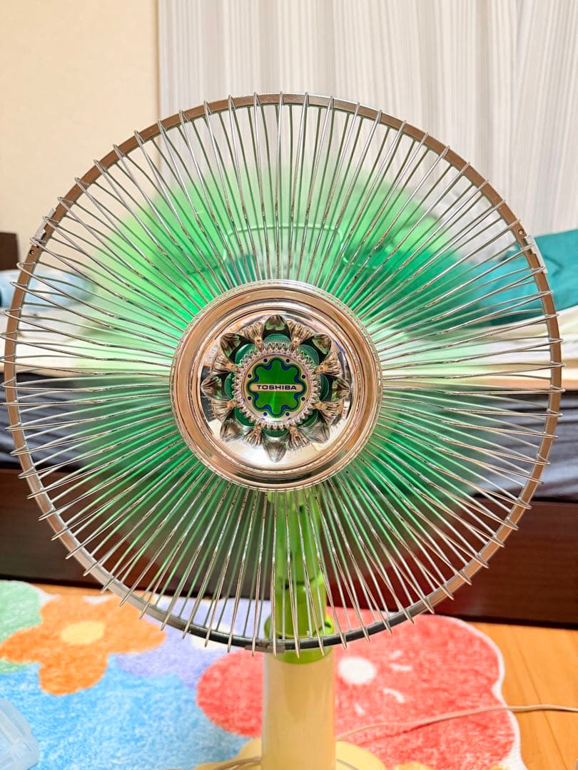 東芝 TOSHIBA 扇風機 レトロ 動作確認済
