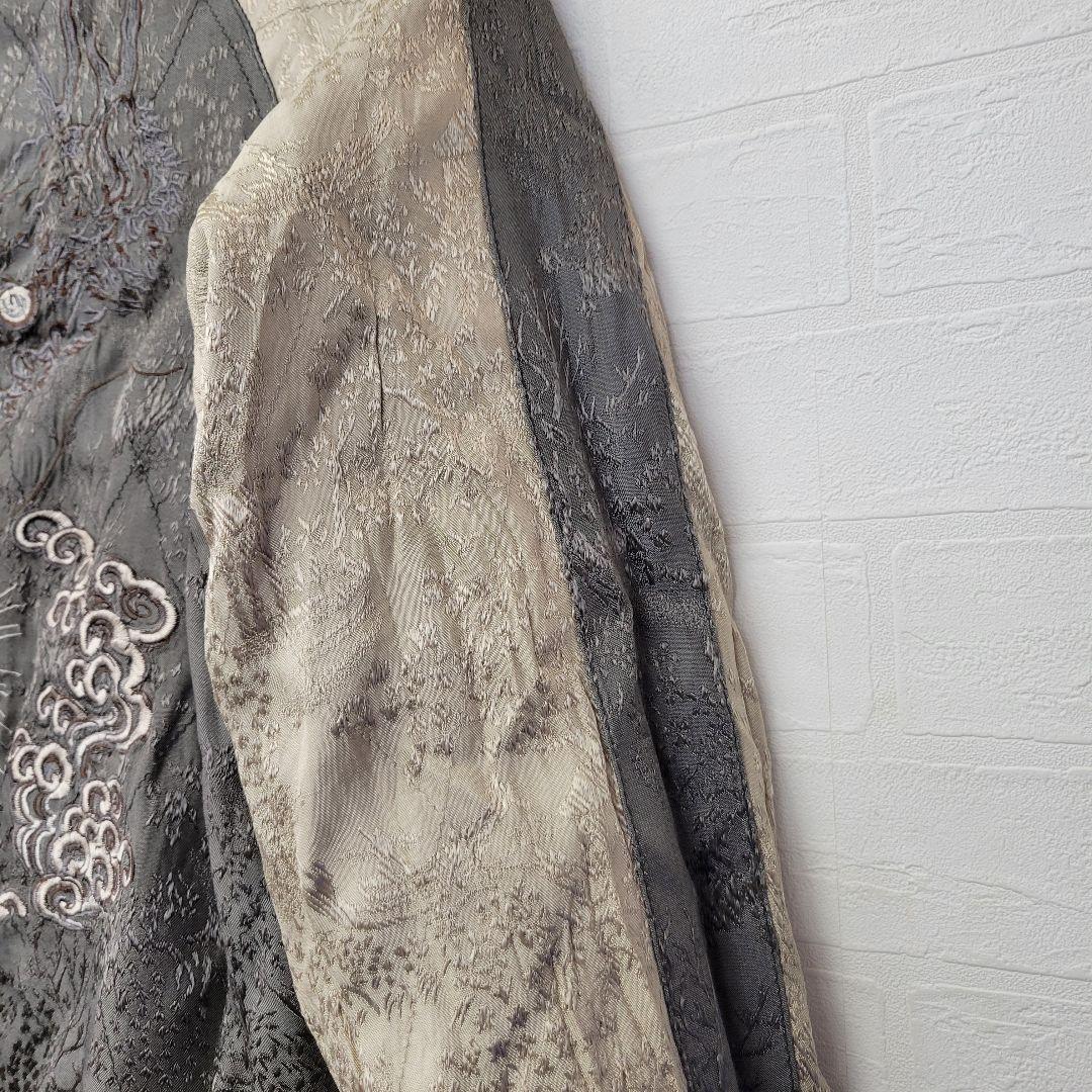 花旅楽団 龍柄 スカジャン リバーシブル XS レディース