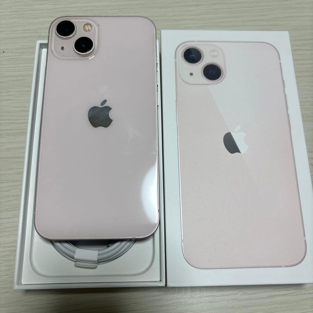iPhone13 本体 箱付き lightning充電線付き