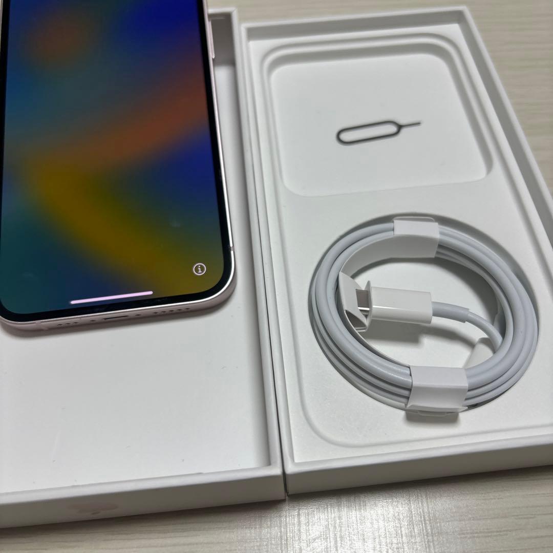 iPhone13 本体 箱付き lightning充電線付き