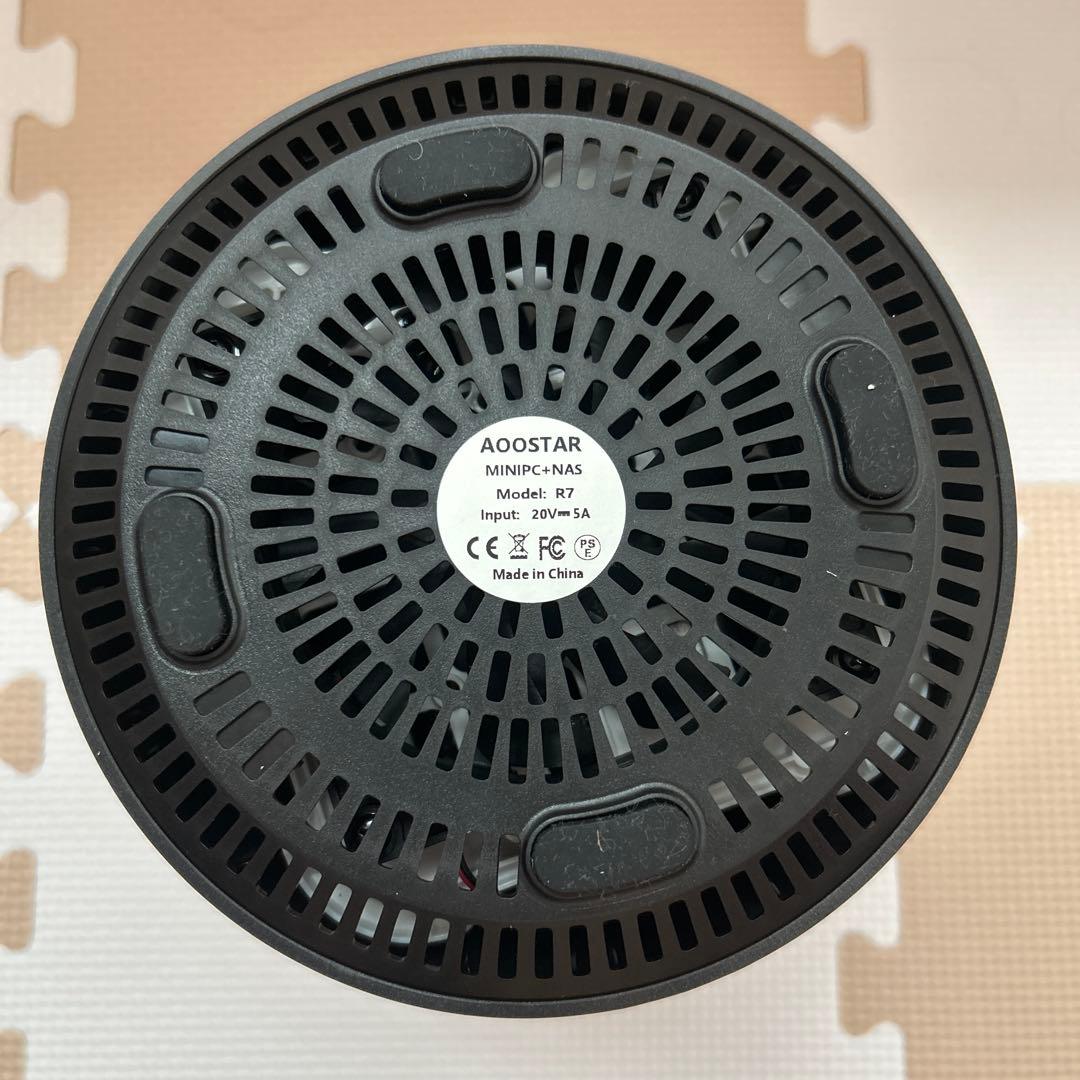 【美品】AOOSTAR R7 Ryzen7 5825u ミニPC