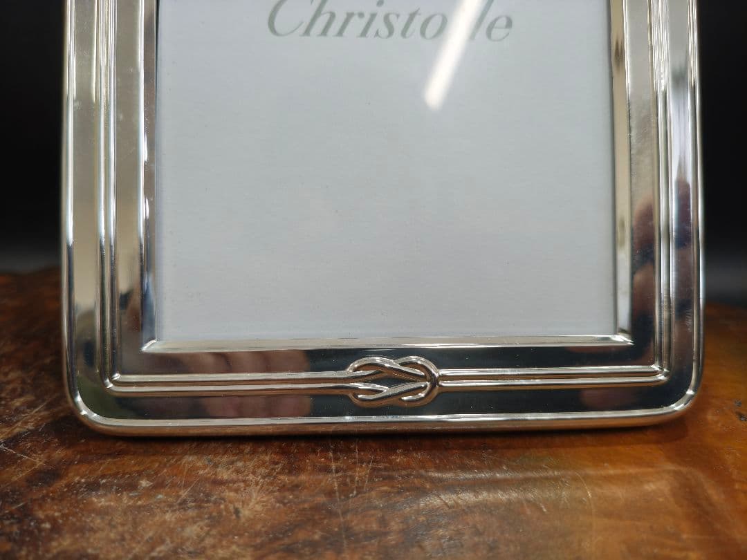 Christofle クリストフル フォトフレーム 未使用保管品 A005