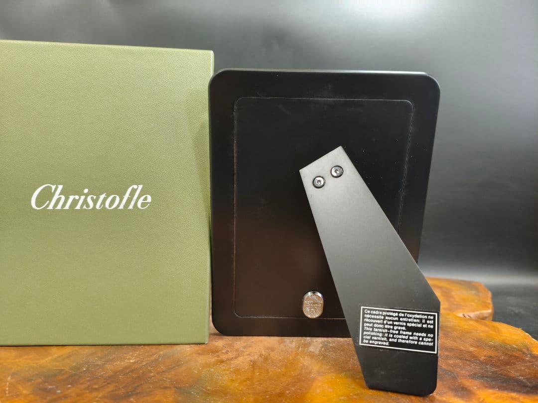 Christofle クリストフル フォトフレーム 未使用保管品 A005