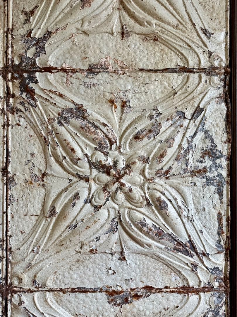 アンティーク 花模様 パネル　1945mm×1350mm