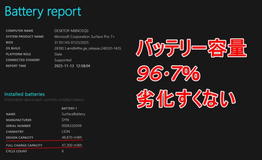 Microsoft surface pro 7 +　画面新品換装　SSD256G