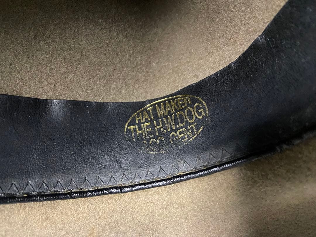 THE H.W. DOG & CO. ワイルドラビットファーハット　38