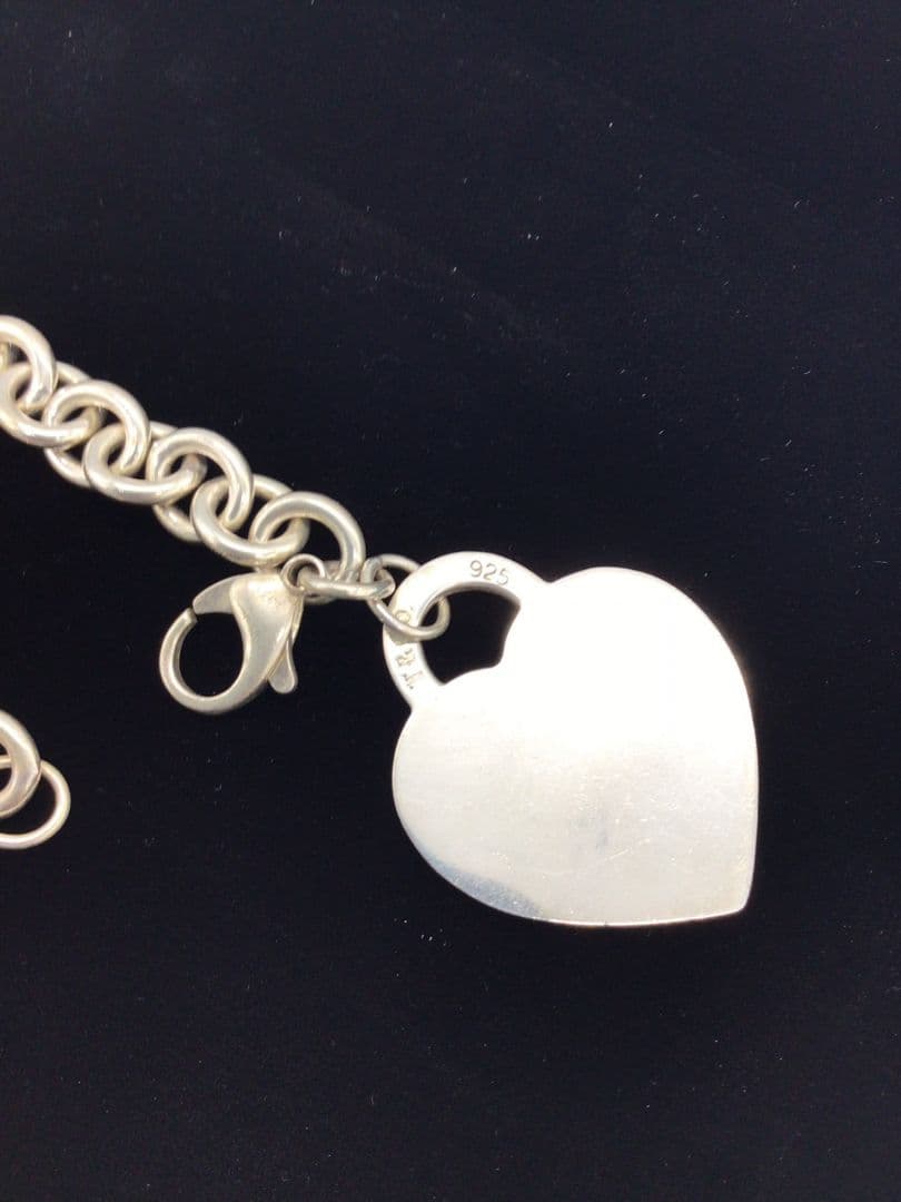 Tiffany＆Co　ティファニー 　ビッグハート 　ブレスレット 　約19cm