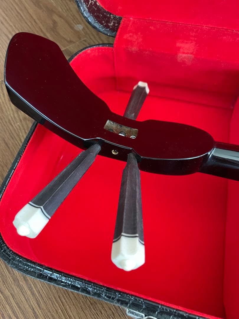 初心者用 三線 沖縄 本皮強化貼り 三味線 ケース、ツメ、取り替え弦つき