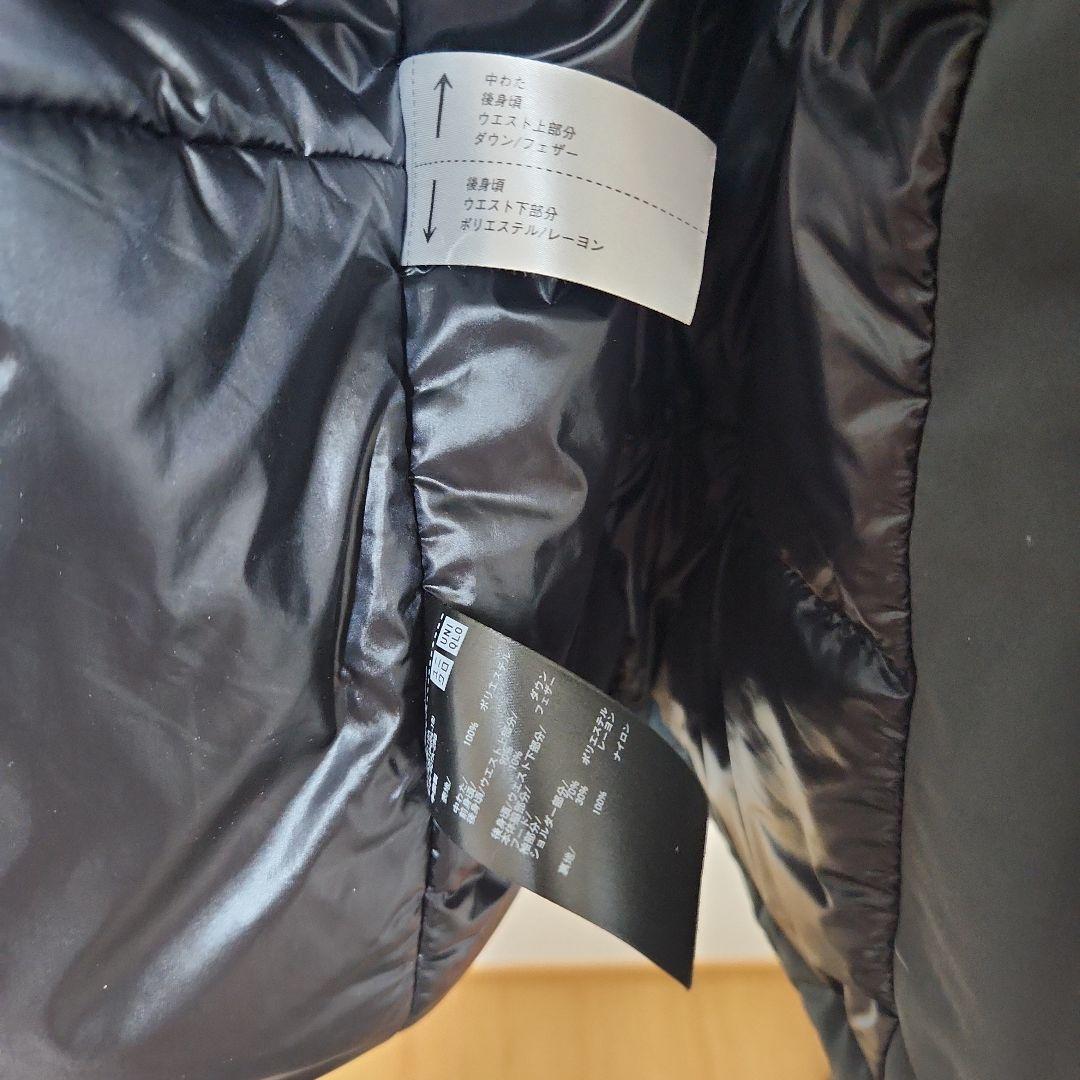 2025 ユニクロ ＋J ハイブリッドダウンオーバーサイズパーカ M ブラック