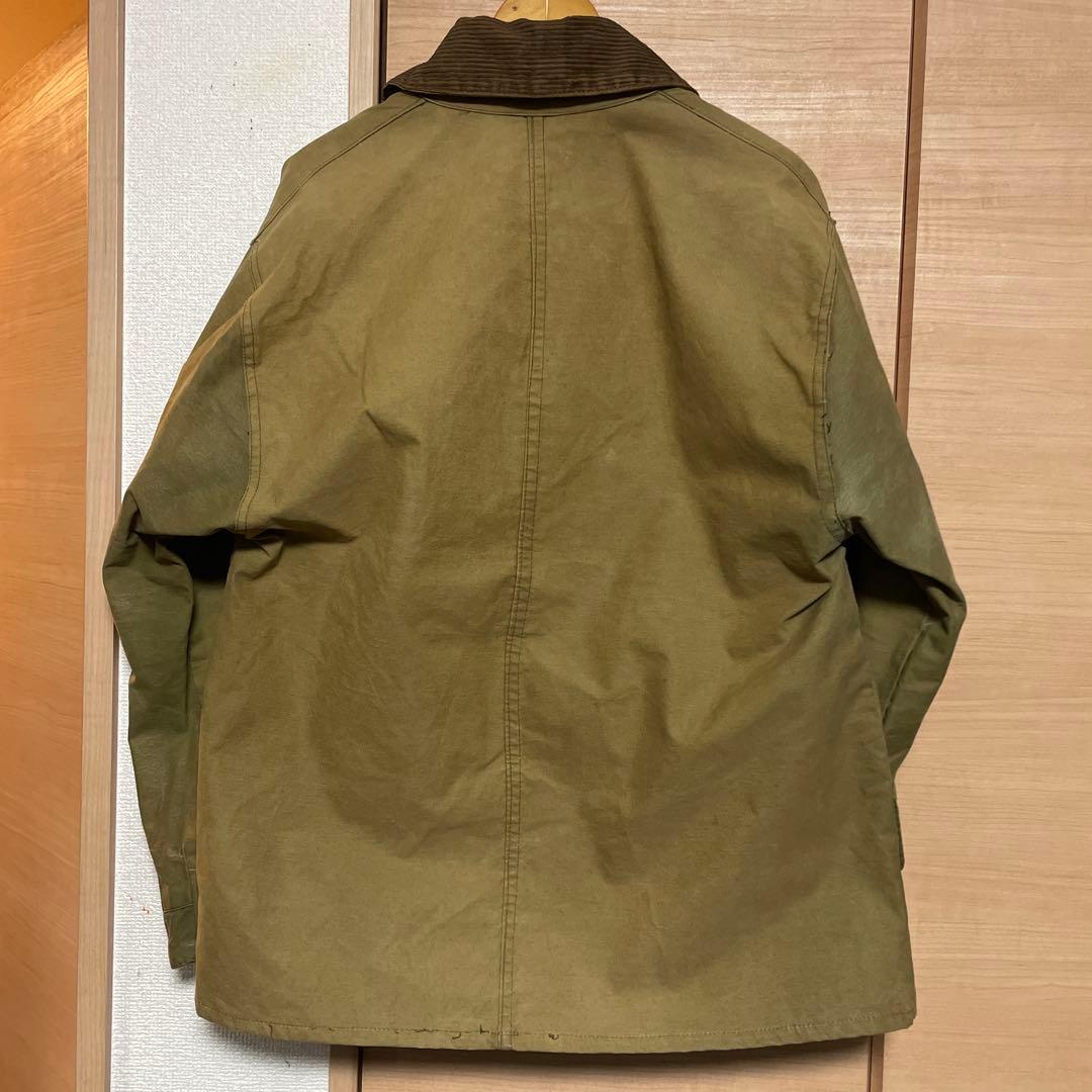 1ワラントリメイク品【barbour】3/4 短丈リサイズヴィンテージジャケット