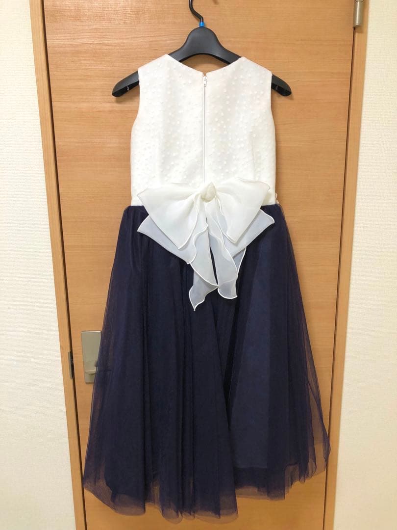 『限定セール中』ドレスコ ホワイトブルーパープルジュエリー　9号　発表会＆演奏会