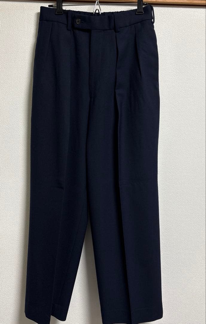 パンツ MARKAWARE PLEATEDTROUSERS SURVIVAL CLOTH