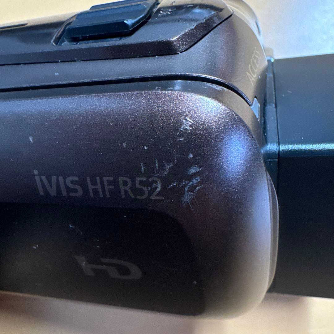 ビデオカメラ canon iVIS HF R52