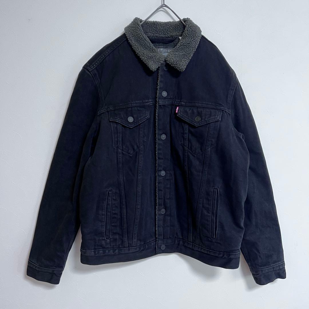 極美品 Levis シェルパ トラッカー ジャケット デニムジャケット 裏ボア