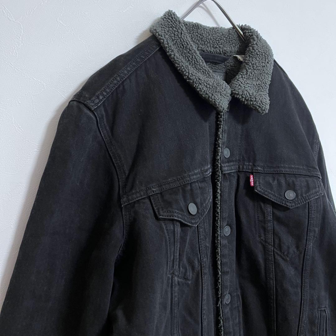 極美品 Levis シェルパ トラッカー ジャケット デニムジャケット 裏ボア