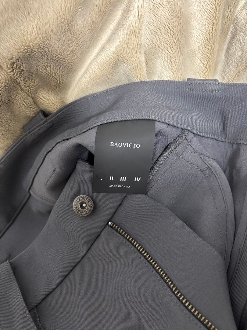 BAOVICTO バオヴィクト 変形ワイドパンツ グレーサイズI