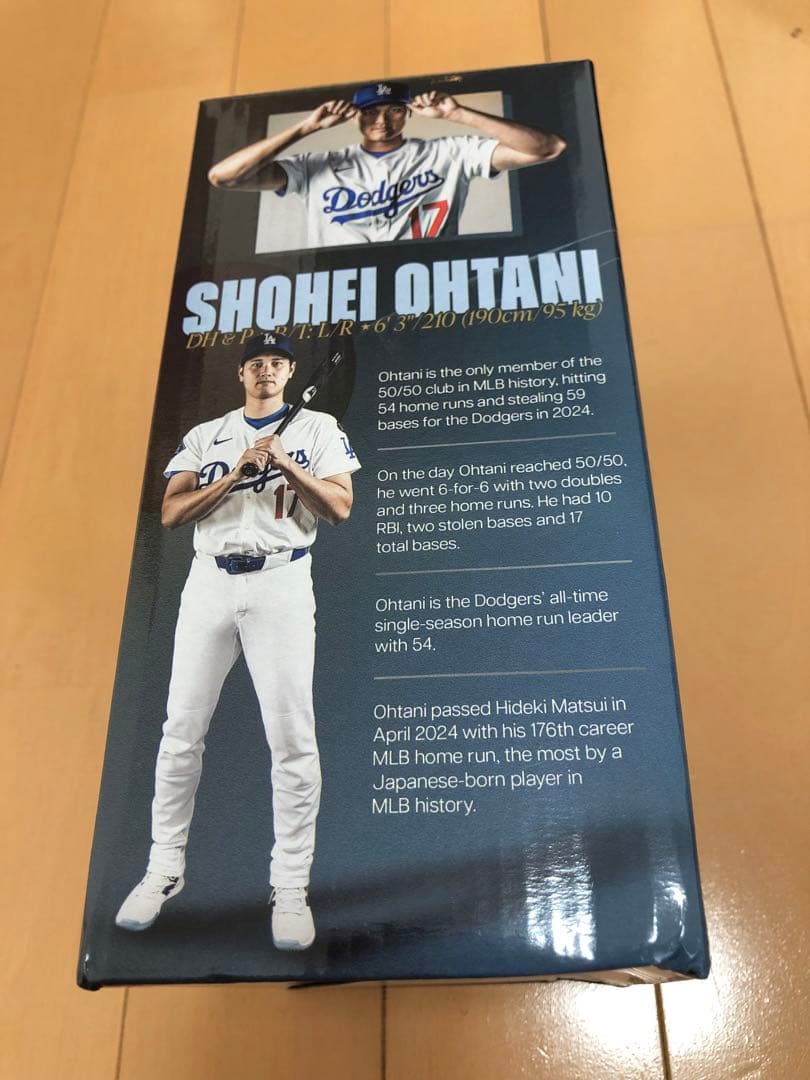大谷翔平 ドジャース ボブルヘッド 8/27 球場配布　50/50