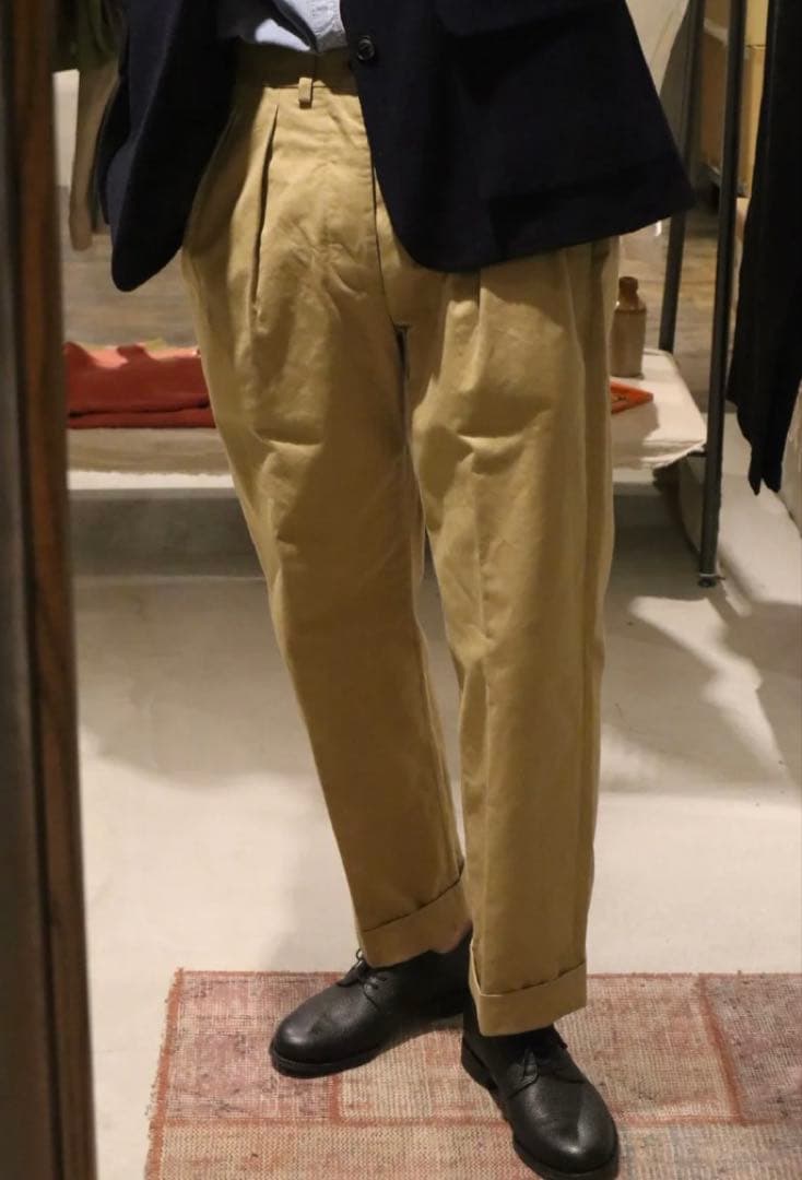 ★新品、完売品★ナイジェルケーボン　チノトラウザーズ　大阪スペシャル