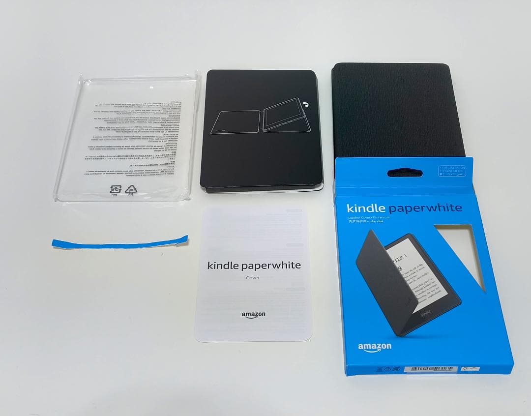 【美品】Kindle Paperwhite シグニチャー & 純正革ケース