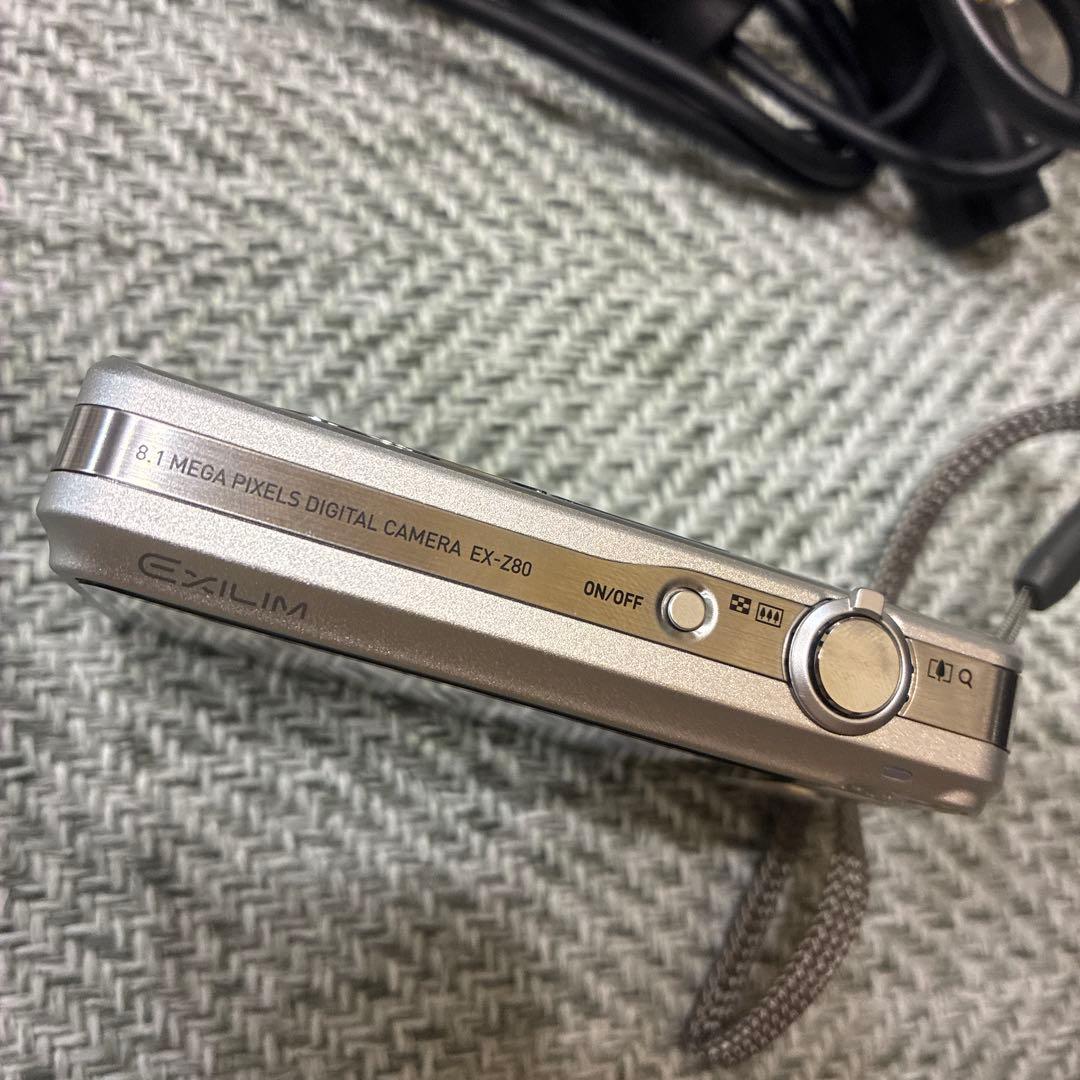 CASIO EX-Z80 デジタルカメラ　美品　SDカード付き