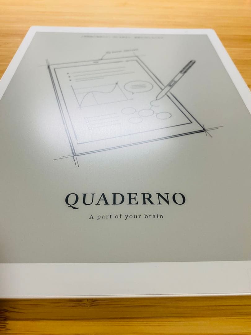 QUADERNO Gen.2 A4 富士通　高機能電子ペーパー　LAMYペン付き