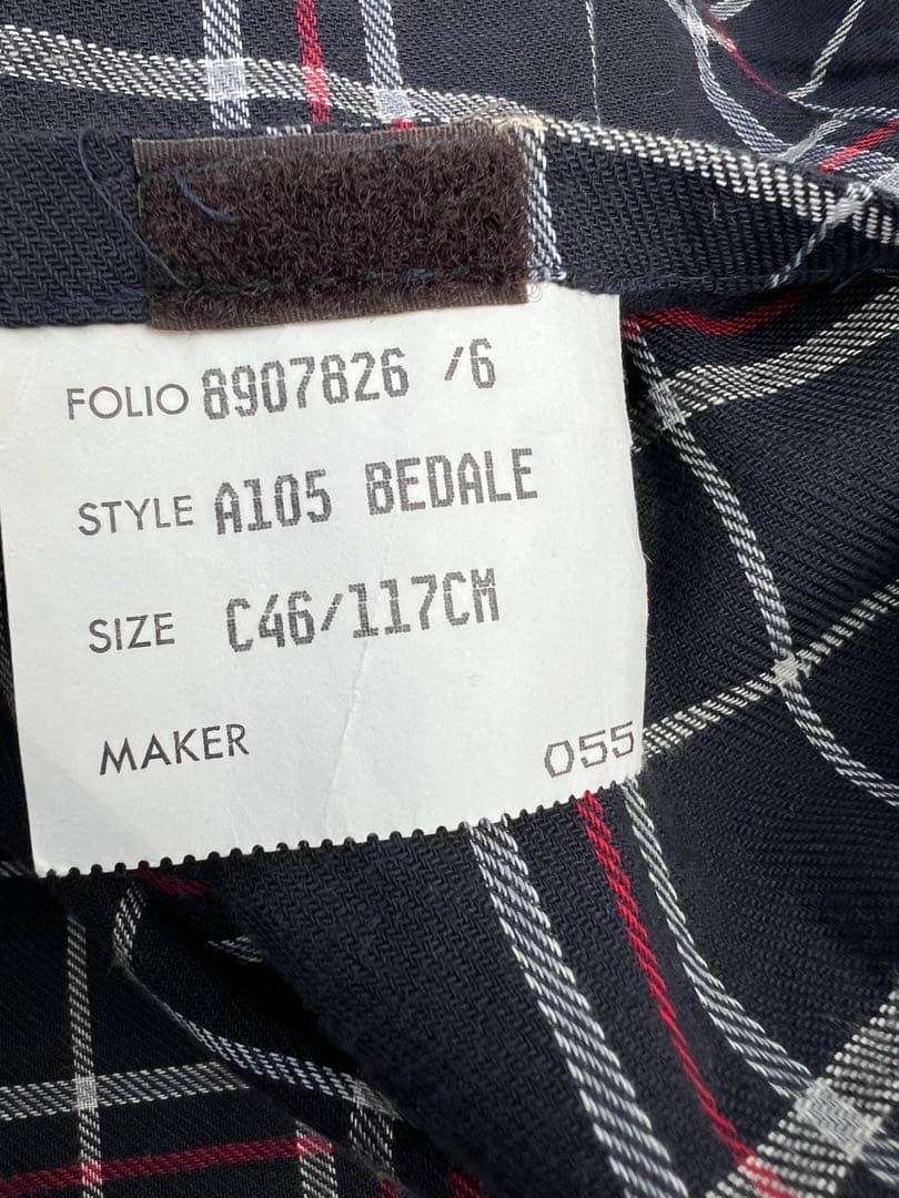 80s BARBOUR BEDALEバブアービデイル 4フラップc46フード付き