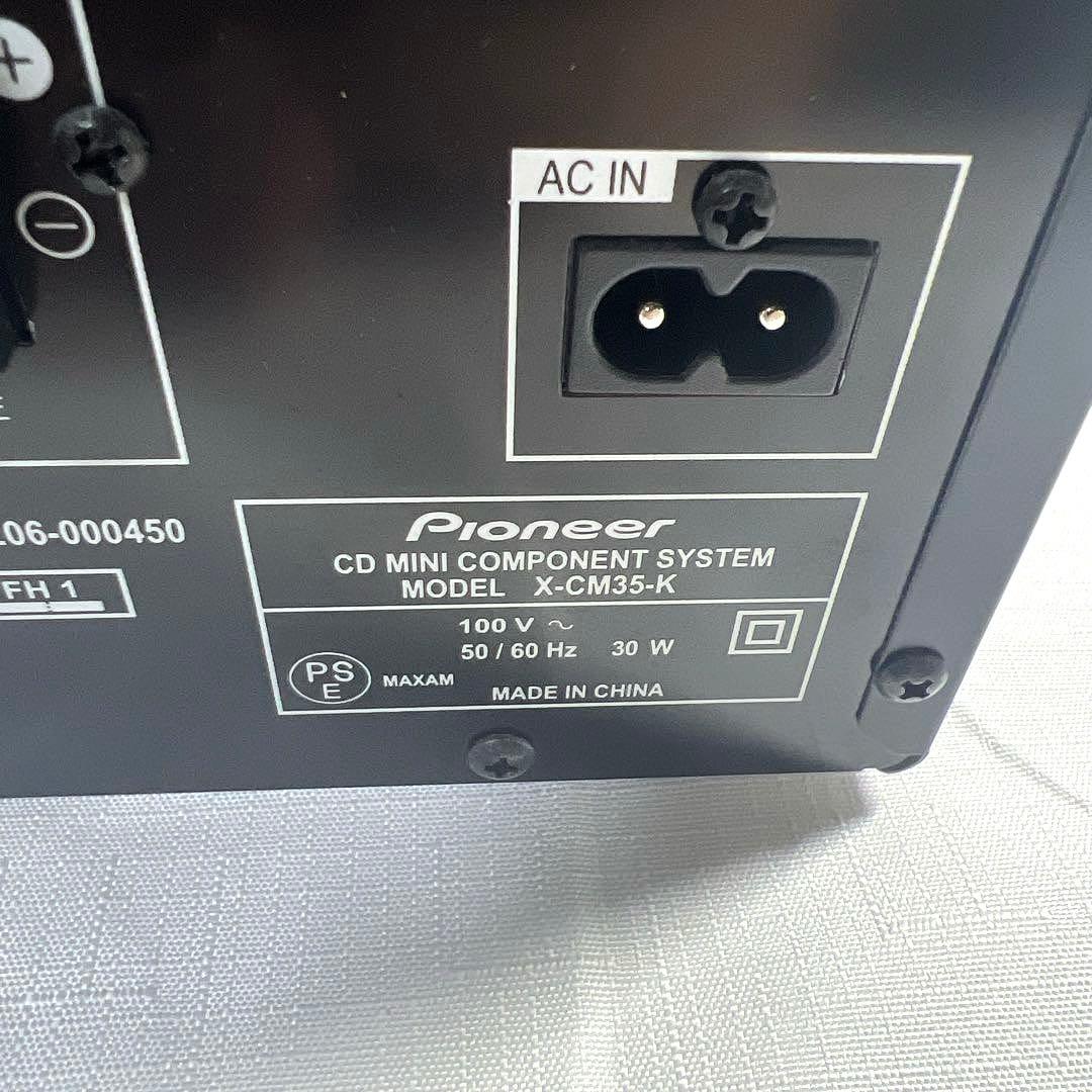 本日までセール！Pioneer CDミニコンポーネントシステム X-CM35-K