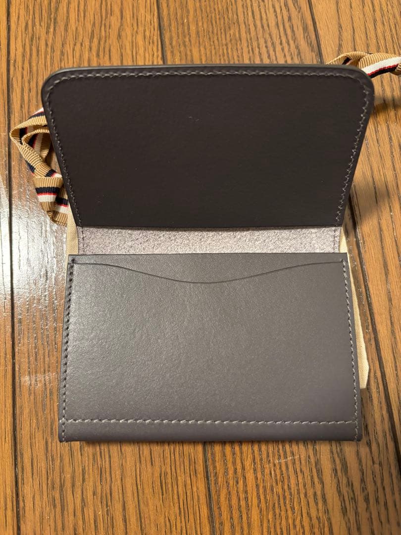 IL BISONTE 名刺入れ 保存袋付き