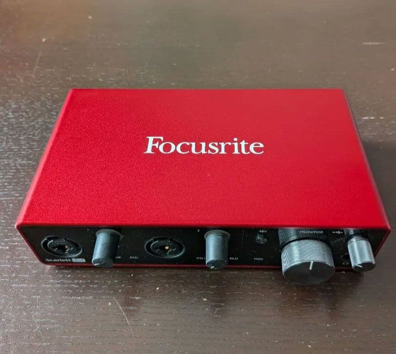 Scarlett 4i4 3rd gen オーディオインターフェイス