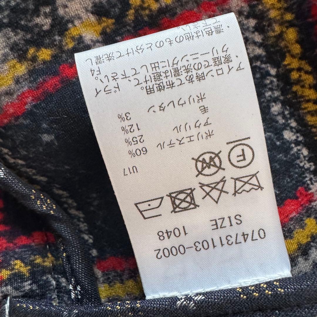 BOB テーラードジャケット　ボンディング　イタリア製　グレー　48サイズ