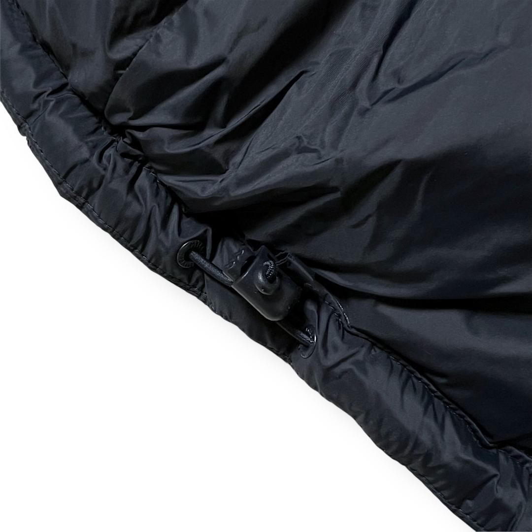 L ミレー RDSグースダウン ハイネック ダウンベスト ネイビー系