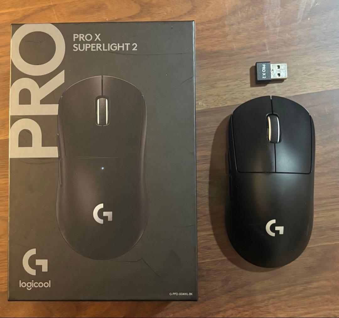 logicool PRO X SUPERLIGHT 2 ブラック
