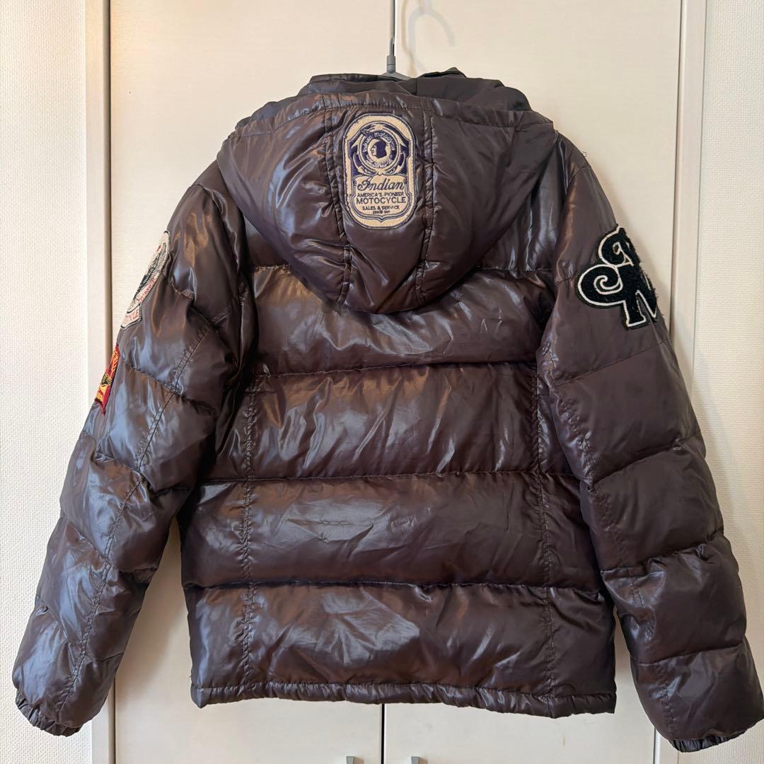 希少品！インディアンモーターサイクルのダウンジャケット(Lサイズ)です！