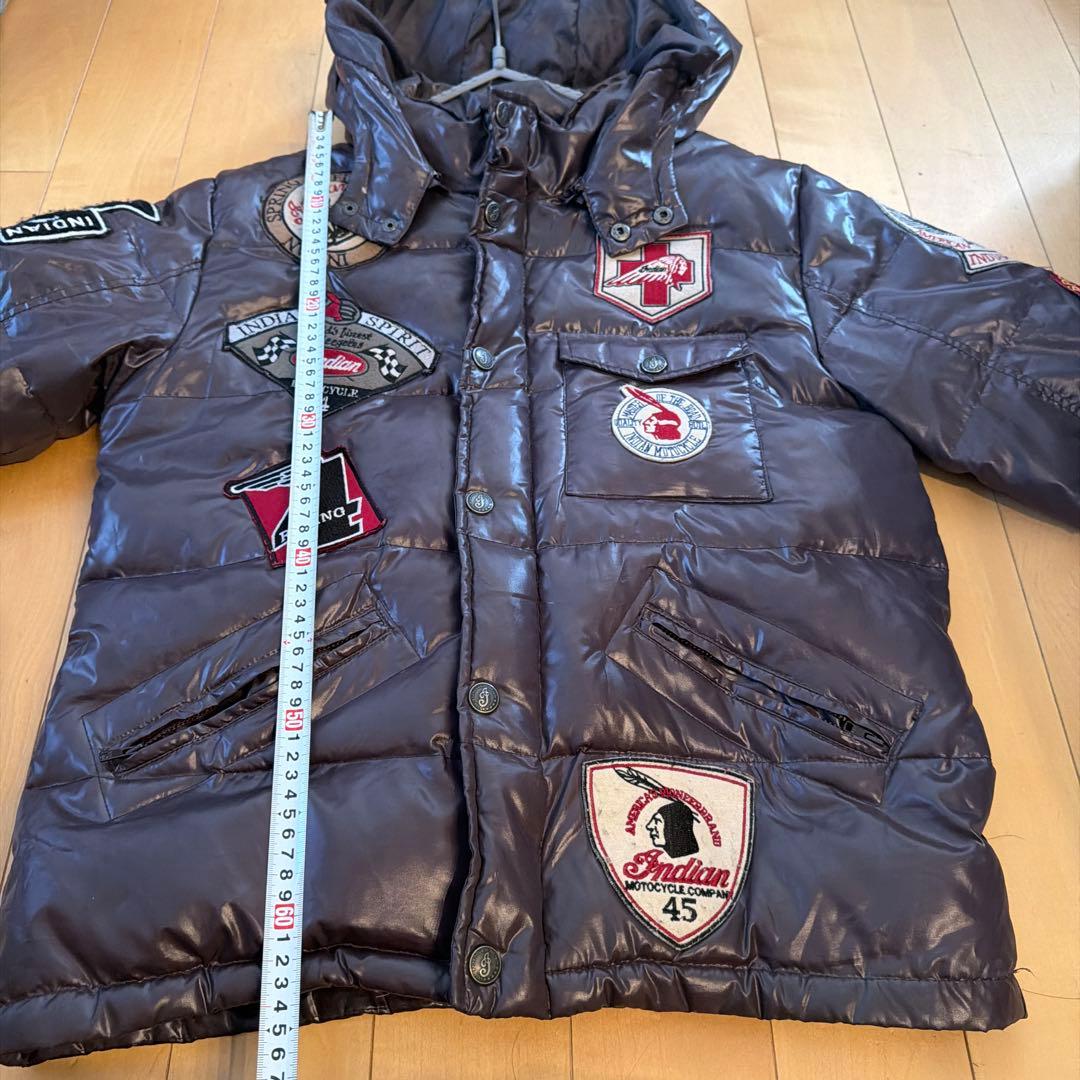 希少品！インディアンモーターサイクルのダウンジャケット(Lサイズ)です！