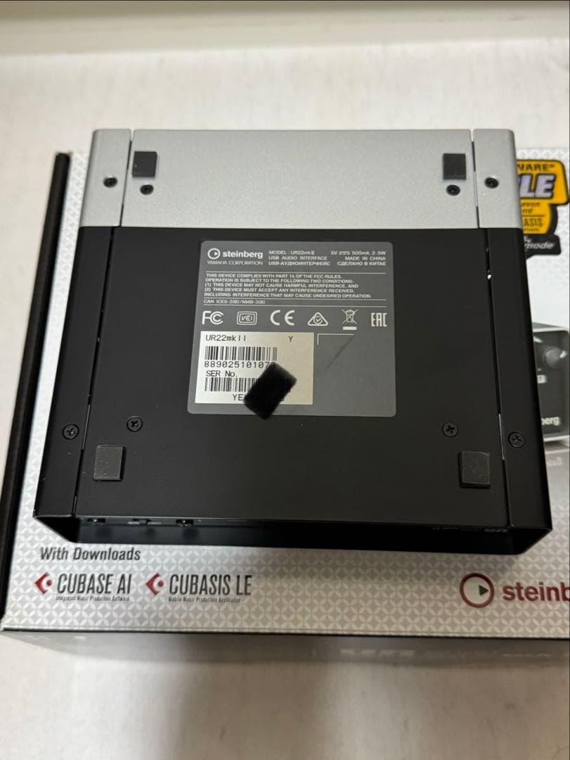 美品　Steinberg UR22 mk II USBオーディオインターフェイス