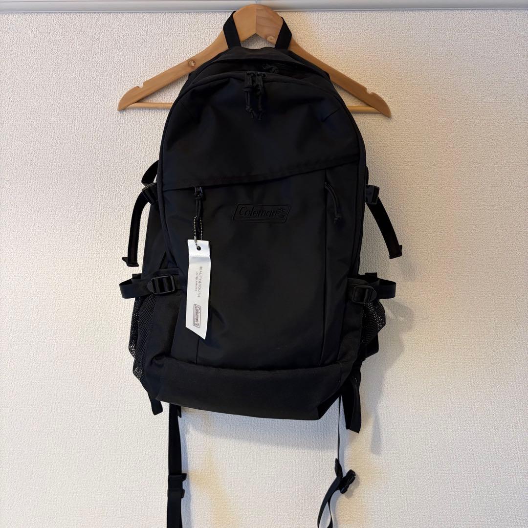 BEAUTY&YOUTH Coleman ブラック リュック