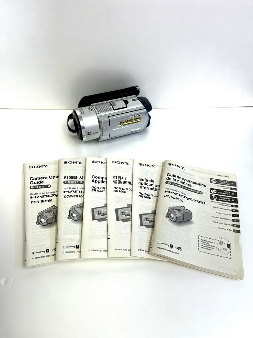 SONY DCR-SR100 ビデオカメラ 30GB