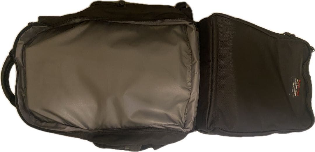 TUMI 多機能 ブラック バックパック ALPHA2