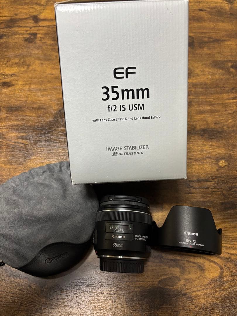 Canon EF 35mm f/2 IS USM レンズ 最終値下げ‼️早い者勝ち