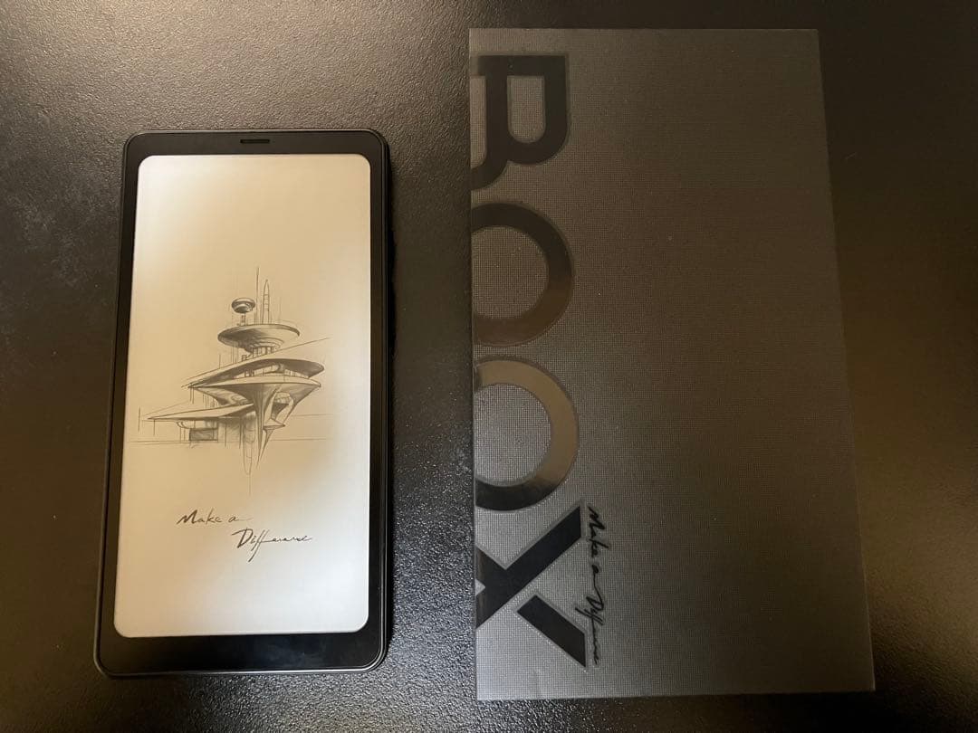 BOOX Palma電子書籍リーダー 本体 ブラック 箱付き
