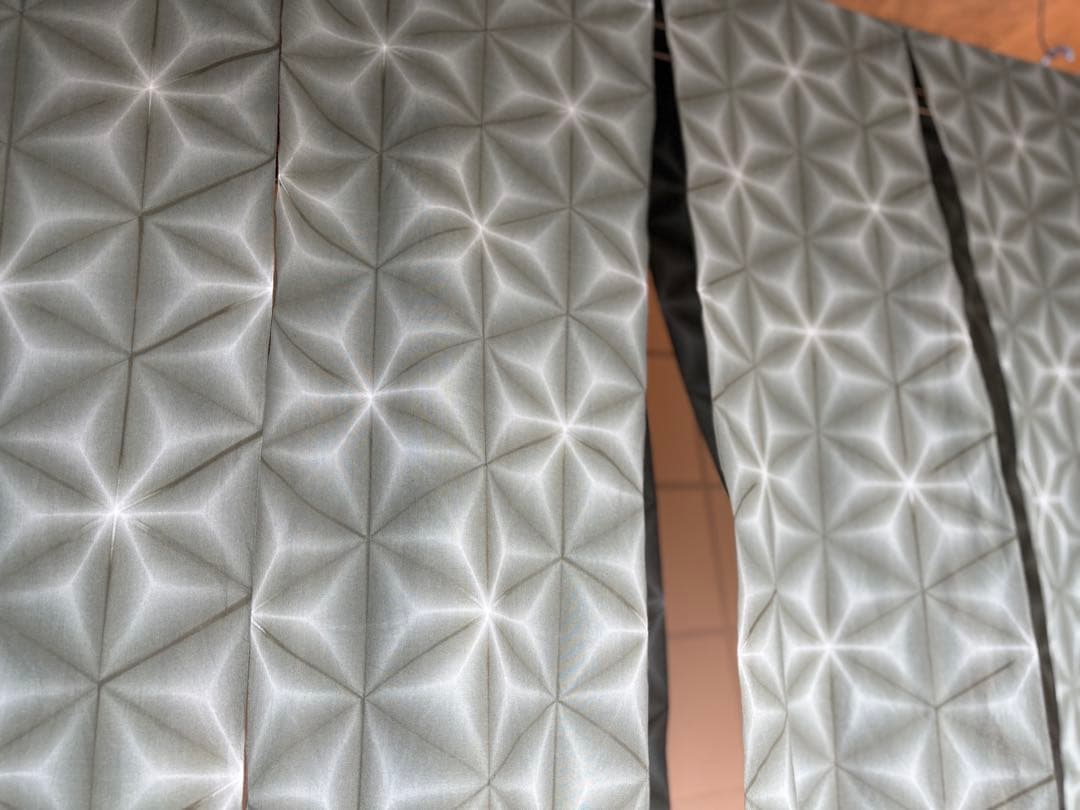 オーダー 雪花絞り 浴衣反物 一反染め　未仕立て浴衣