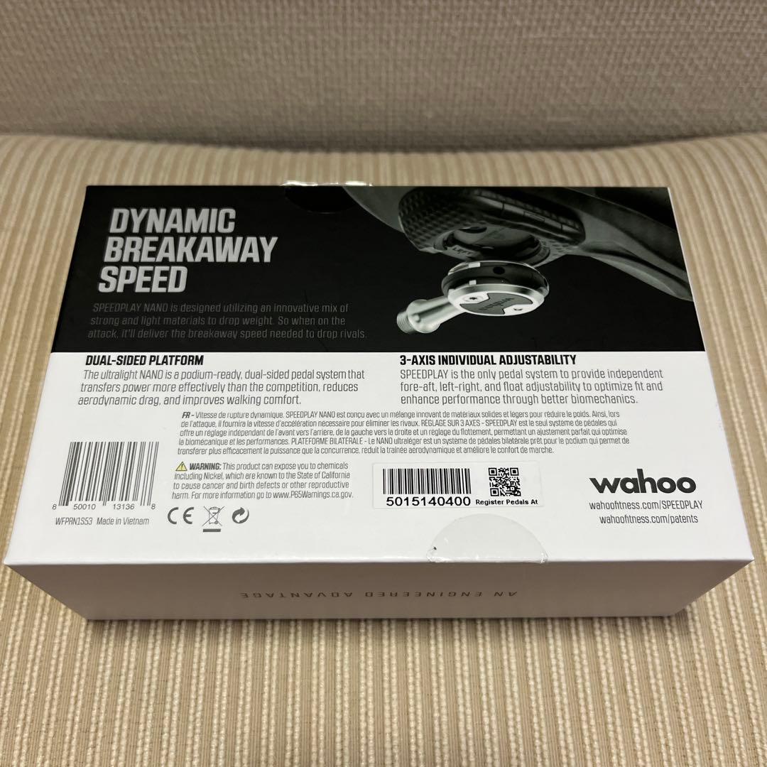 wahoo SPEEDPLAY NANO ビンディングペダル