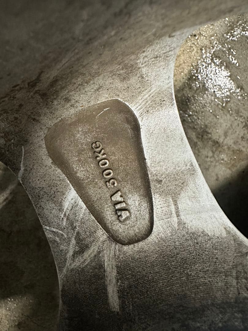 送料無料　145/80R13 日産モコから取外　純正アルミセット