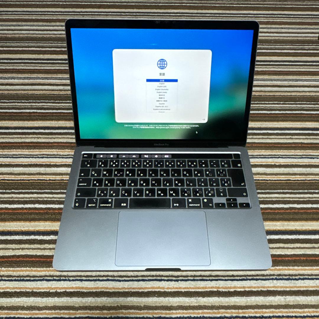 Apple MacBook Pro M1 8GB 512GBスペースグレー